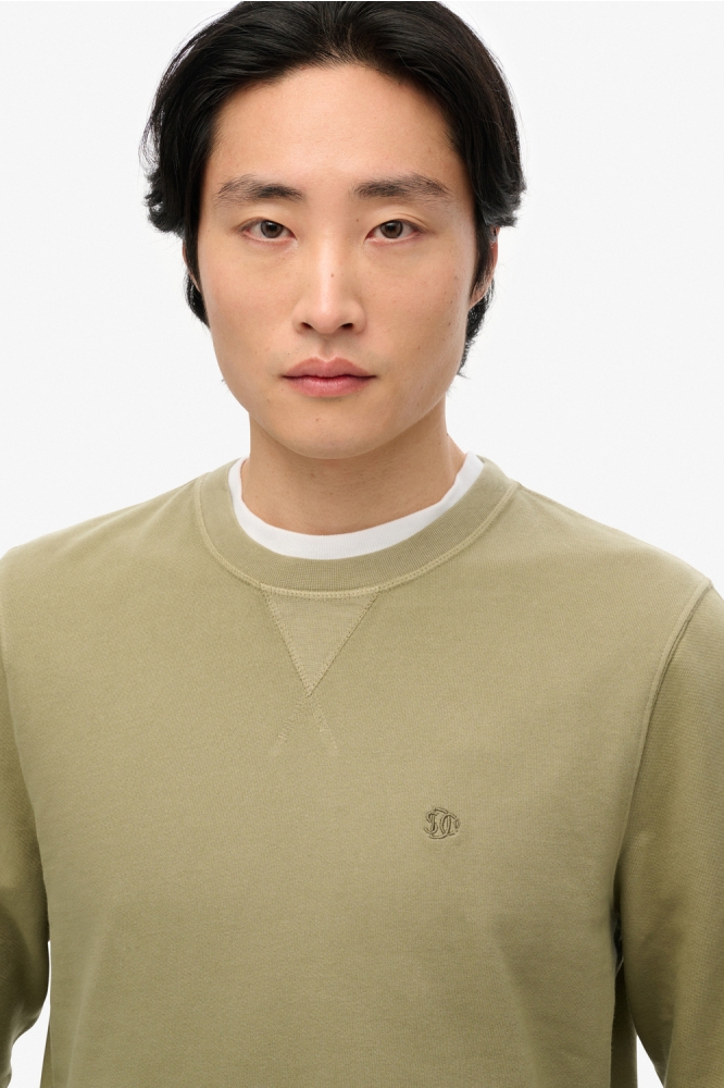 CLASSIC ESSENTIAL SWEATSHIRT M2014174A LIGHT KHAKI GREEN